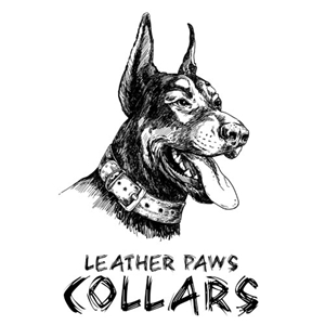 LPNY Leather Paws New York Plaid Berry Designer Leather Dog Collar, Premium  Handmade, Genuine Cowhide, Beige, Fits Small Medium Large Breeds,  Adjustable Size