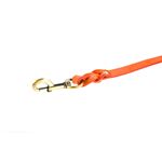 Love Knot II Peach Leather Leash