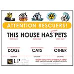 Attention Rescuers! Sign