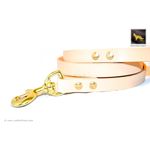 Sand Beige Leather Leash (Limited Edition)