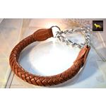 Roman Braid Leather Collar